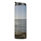Beach Sunrise Thermal Tumbler Thermosbeker (Geroteerd rechts)