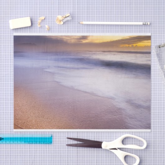 Beach Sunrise Tissue Paper Tissuepapier (Craft)