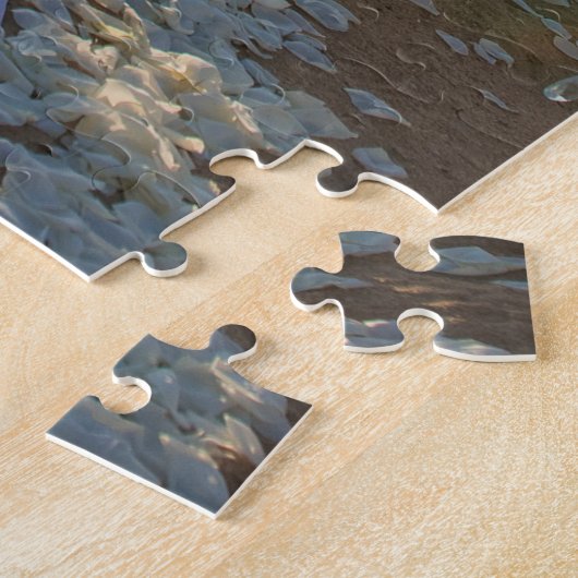 Beach Sunset Arbor Flowers Legpuzzel (Zijkant)