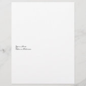 Beach Sunset Background Flyer (Achterkant)