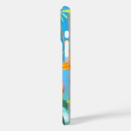 BEACH SUNSET Birds of Paradise Case-Mate iPhone Case (Achterkant / Links)