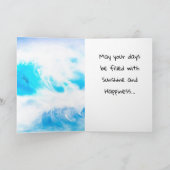 BEACH SUNSET Birds of Paradise Kaart (Binnen)