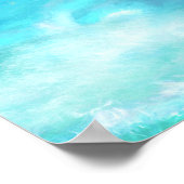 BEACH SUNSET Birds of Paradise Poster (Hoek)