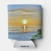 Beach Sunset Blikjeskoeler (Achterkant)