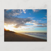 Beach Sunset Briefkaart (Voorkant)