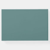 Beach sunset bruiloft Guest Book Gastenboek (Achterkant)