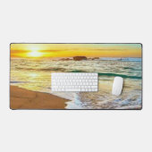 Beach Sunset Bureaumat (Keyboard & Muis)