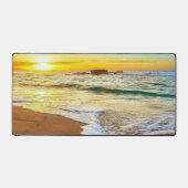 Beach Sunset Bureaumat (Voorkant)