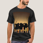 Beach Sunset – Calm and Dreamy Vibes T-shirt (Voorkant)