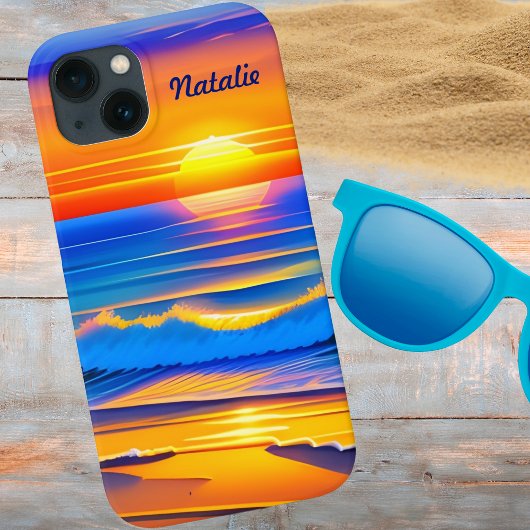 Beach Sunset Case-Mate iPhone Case