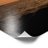 Beach Sunset - Coney Island - Brooklyn Foto Afdruk (Hoek)