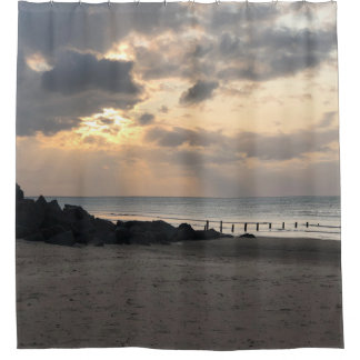Beach Sunset Douchegordijn