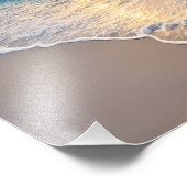 Beach Sunset Foto Afdruk (Hoek)