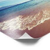 Beach Sunset Foto Afdruk (Hoek)