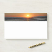 Beach Sunset Foto Stationery 10x6 Opmerkingen Post-it® Notes (Op bureau)