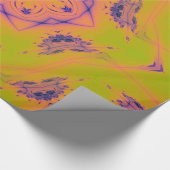 Beach Sunset Gradient Contrast Mandela Cadeaupapier (Hoek)