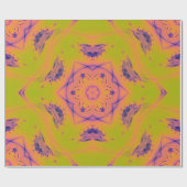 Beach Sunset Gradient Contrast Mandela Cadeaupapier (Vlak)