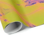 Beach Sunset Gradient Contrast Mandela Cadeaupapier (Rol Hoek)