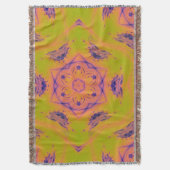 Beach Sunset Gradient Contrast Mandela Deken (Voorkant Verticaal)