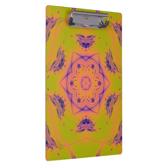 Beach Sunset Gradient Contrast Mandela Klembord (Rechts)