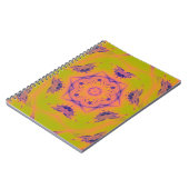 Beach Sunset Gradient Contrast Mandela Notitieboek (Linkerzijde)