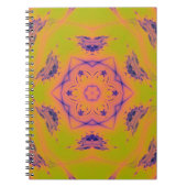 Beach Sunset Gradient Contrast Mandela Notitieboek (Voorkant)