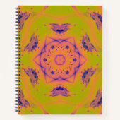 Beach Sunset Gradient Contrast Mandela Notitieboek (Voorkant)