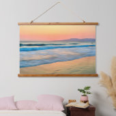 Beach Sunset Hangend Wandkleed (Slaapkamer)