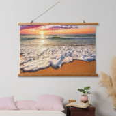 Beach Sunset Hangend Wandkleed (Slaapkamer)