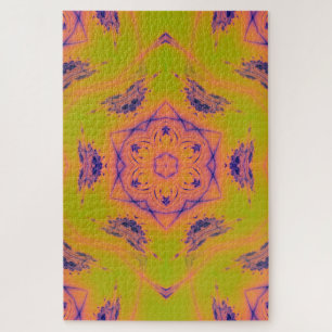 Beach Sunset High Contrast Mandela Legpuzzel