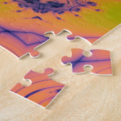 Beach Sunset High Contrast Mandela Legpuzzel (Zijkant)