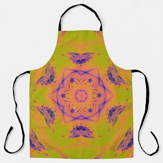 Beach Sunset High Contrast Mandela Schort (Voorkant)