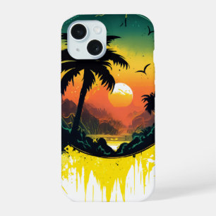 Beach Sunset iPhone 15 Hoesje