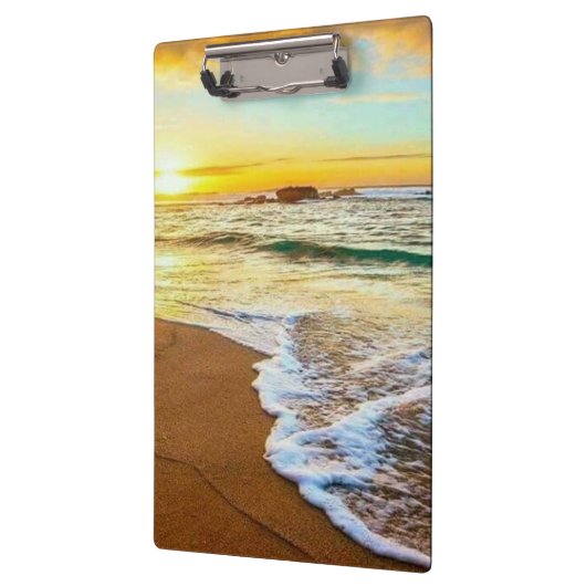 Beach Sunset Klembord (Links)