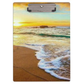 Beach Sunset Klembord (Voorkant)