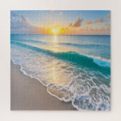 Beach Sunset Legpuzzel (Verticaal)