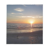 Beach Sunset Notitieblok (Voorkant)