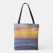 Beach Sunset Ocean Beach Bag Tas (Achterkant)
