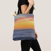 Beach Sunset Ocean Beach Bag Tas (Dichtbij)