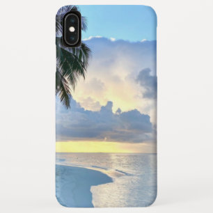 Beach Sunset oceanische zandpalmboom Maldiven Miam Case-Mate iPhone Case