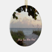 Beach Sunset Ornament (Rechts)