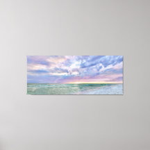Beach Sunset Pastel Seascape Fine Art