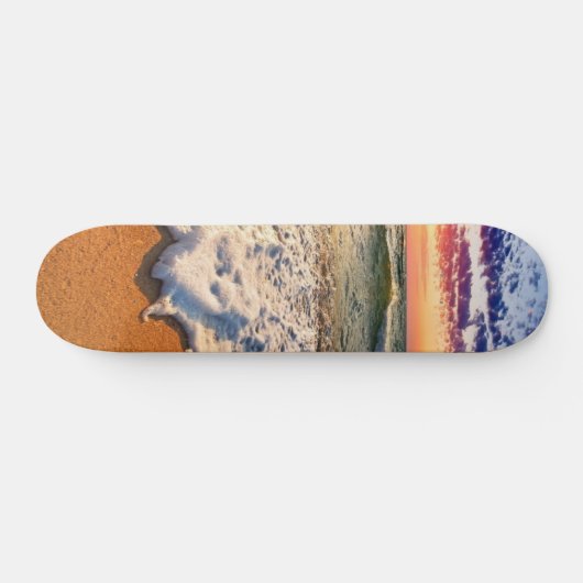 Beach Sunset Persoonlijk Skateboard (Horizontaal)