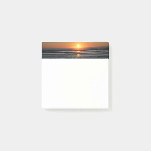 Beach Sunset Photo Stationery 3x3 Opmerkingen Post-it® Notes (Voorkant)