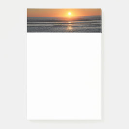 Beach Sunset Photo Stationery 4x6 Post-it Notities Post-it® Notes