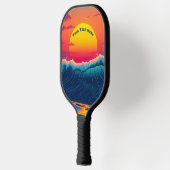 Beach Sunset Pickleball Paddle (Links)