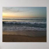 Beach Sunset Poster (Voorkant)