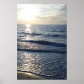 Beach Sunset Poster (Voorkant)