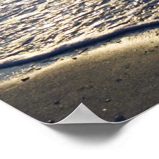 Beach Sunset Poster (Hoek)