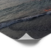 Beach Sunset Poster (Hoek)